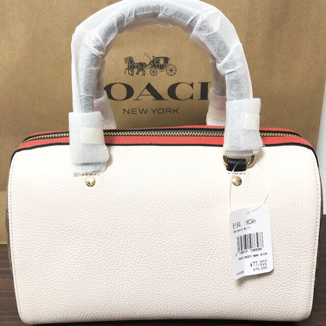 【COACH X PEANUTS☆新品】希少！ローアン サッチェル！1点限りです¥77000カラー