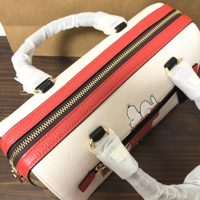 【COACH X PEANUTS☆新品】希少！ローアン サッチェル！1点限りです¥77000カラー