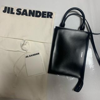 ジルサンダー(Jil Sander)のJILSANDER    ジルサンダー　レザー ハンドバッグ   ショルダー(ショルダーバッグ)