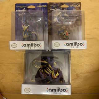 amiibo モンスターハンターライズ　3種類セット (ゲームキャラクター)