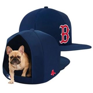 ニューエラー(NEW ERA)の【ラスト1】公式MLBライセンス キャップ型ペットベッド(犬)