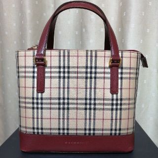 バーバリー(BURBERRY)のお値下げ!バーバリー ノバチェック チェック柄   (ハンドバッグ)