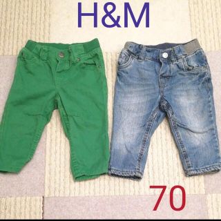 エイチアンドエム(H&M)のH&M パンツセット　70(パンツ)