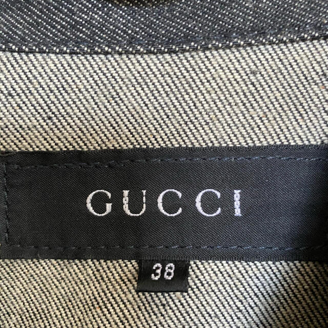 Gucci(グッチ)のGUCCI グッチ　デニム　ジャケット　Gジャン レディースのジャケット/アウター(Gジャン/デニムジャケット)の商品写真