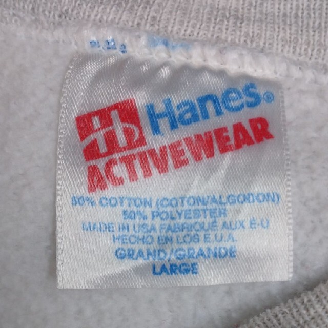 Hanes(ヘインズ)のVINTAGE Mr.Golf Hanes USA製 スウェット L メンズのトップス(スウェット)の商品写真