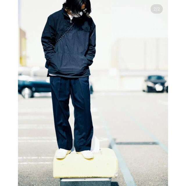 COMOLI - COMOLI 19aw 製品染ナイロンアノラック サイズ4の通販 by