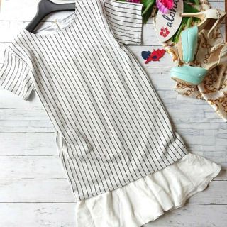 オペークドットクリップ ストライプワンピース ワンピースの通販 8点 Opaque Clipのレディースを買うならラクマ