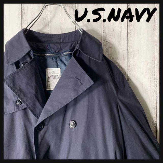 【美品 USA製 01s】U.S.NAVY 中綿 ライナー トレンチコート