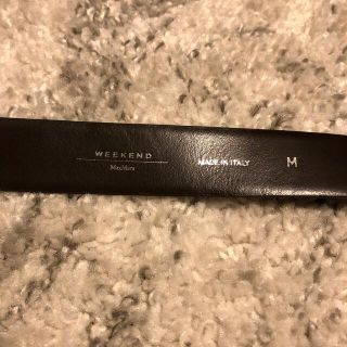 マックスマーラ ミンクベルト ブラウン M