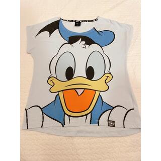 ディズニー(Disney)の【Disney】ドナルド　Tシャツ　Mサイズ(Tシャツ(半袖/袖なし))