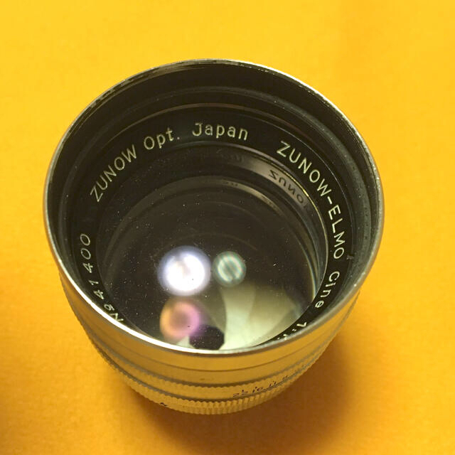 ZUNOW ELMO ズノー 大口径レンズ 38mm F1.1 光学美品 ZUNOW ELMO ズノー 大口径レンズ 38mm F1.1 光学美品