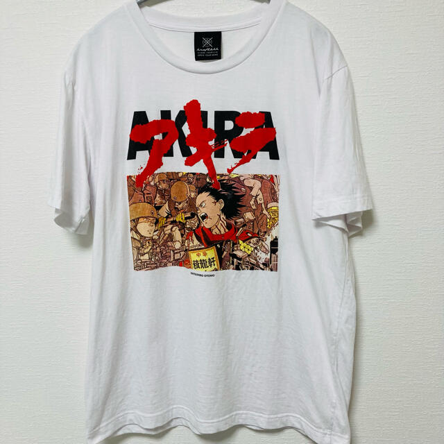 AKIRA PRODUCTS(アキラプロダクツ)のAKIRA アキラ　 Tシャツ　白　L メンズのトップス(Tシャツ/カットソー(半袖/袖なし))の商品写真