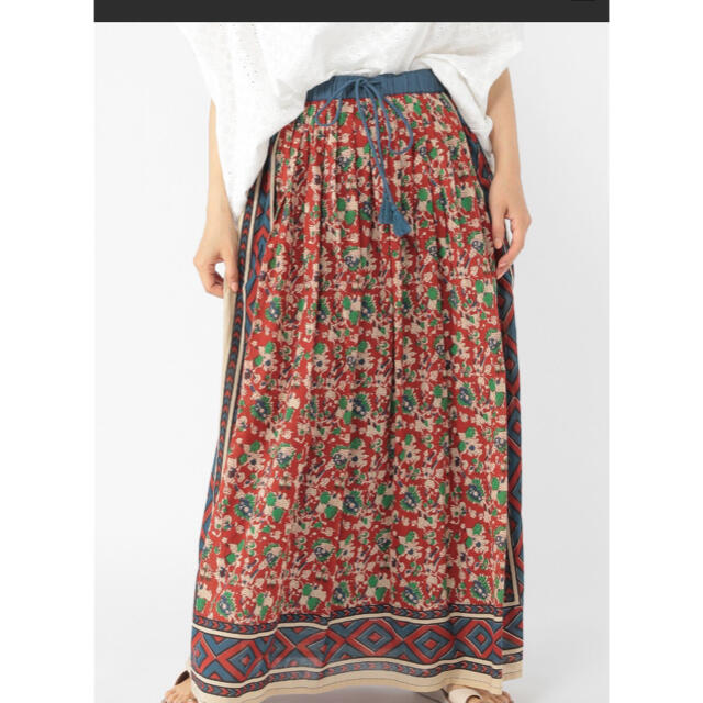 STUDIO CLIP(スタディオクリップ)のスタディオクリップ studio CLIP インド柄スカート レディースのスカート(ロングスカート)の商品写真