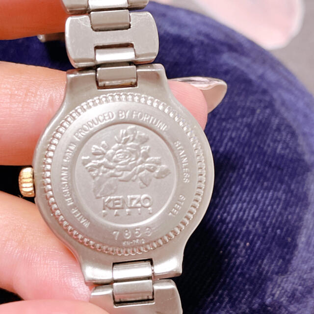 KENZO - 【KENZO】ツインカラー 腕時計 vintage 稼働品 美品 KENZO - 【KENZO】ツインカラー 腕時計 vintage 稼働品 美品
