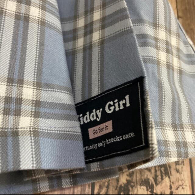 ZIDDY(ジディー)の美品　ZIDDY  チェック柄　スカート　140 ブルー キッズ/ベビー/マタニティのキッズ服女の子用(90cm~)(スカート)の商品写真