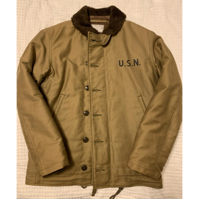 マッコイズ N-1 デッキジャケット U.S.N 34 XS 美品