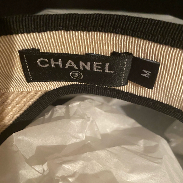 CHANEL サンバイザー 帽子 CHANEL サンバイザー 帽子