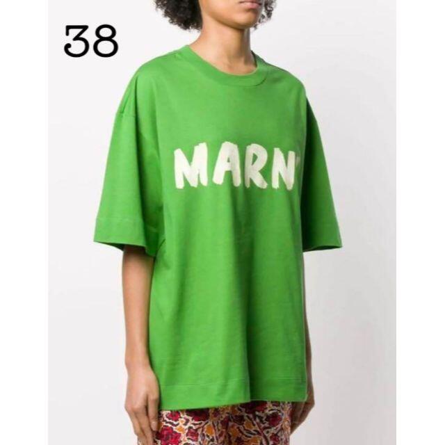 Marni(マルニ)の【MARNI】新品◇マルニ◇オーバーサイズTシャツ◇38◇S◇ユニセックス レディースのトップス(Tシャツ(半袖/袖なし))の商品写真