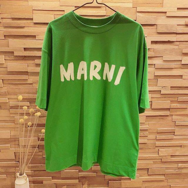 Marni(マルニ)の【MARNI】新品◇マルニ◇オーバーサイズTシャツ◇38◇S◇ユニセックス レディースのトップス(Tシャツ(半袖/袖なし))の商品写真