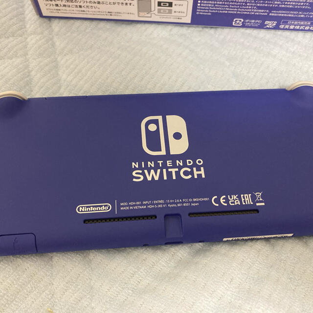 Nintendo Switch(ニンテンドースイッチ)のNintendo Switch NINTENDO SWITCH LITE ブルー エンタメ/ホビーのゲームソフト/ゲーム機本体(家庭用ゲーム機本体)の商品写真