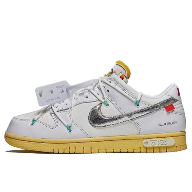 OFF-WHITE × NIKE DUNK LOW 1 OF 50