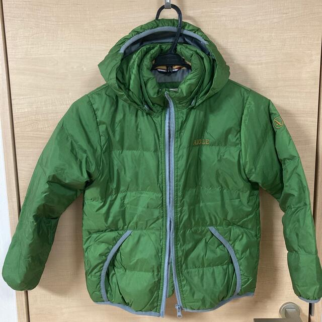 AIGLE(エーグル)のAIGLEダウンジャケット キッズ/ベビー/マタニティのキッズ服男の子用(90cm~)(ジャケット/上着)の商品写真