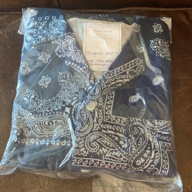 READYMADE SLEEPING SHIRT 2 NAVY BANDANA