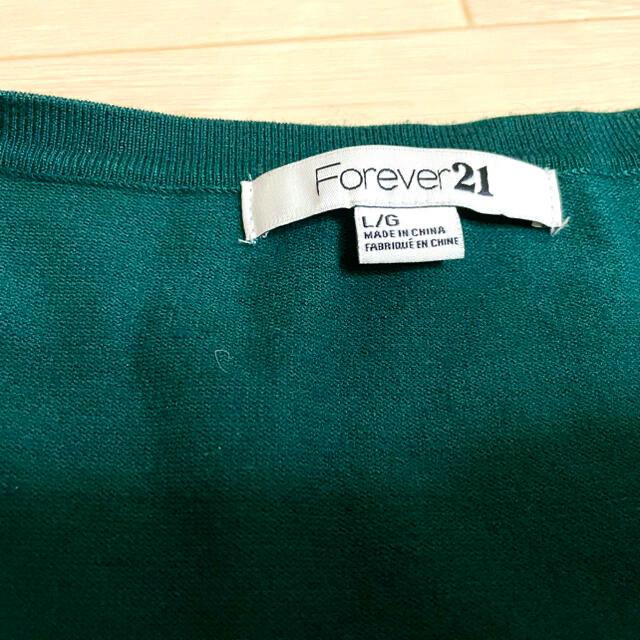 FOREVER 21(フォーエバートゥエンティーワン)のFOREVER21 半袖 カーディガン レディースのトップス(カーディガン)の商品写真