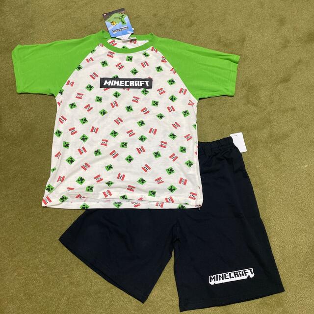 しまむら(シマムラ)の新品　140 マインクラフトパジャマ➁ キッズ/ベビー/マタニティのキッズ服男の子用(90cm~)(パジャマ)の商品写真