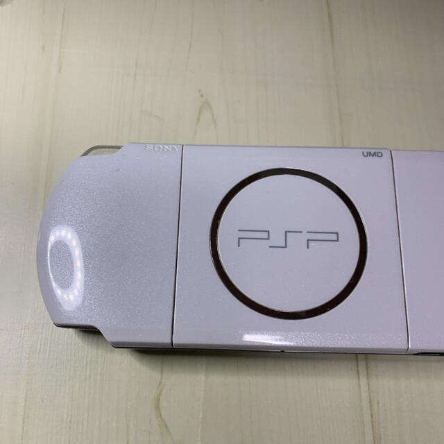 PSP 3000 本体 デジモン ダンロン パールホワイト 4