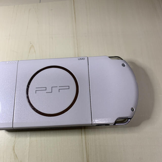 PSP 3000 本体 デジモン ダンロン パールホワイト 5