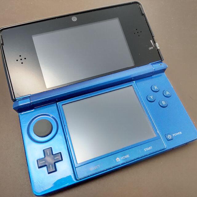 安心の整備済み！◆任天堂3DS 本体◆コバルトブルー◆56