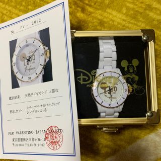 ※ディズニー  ミッキー85周年 メンズ腕時計 ピンクゴールドカラー 輸入品