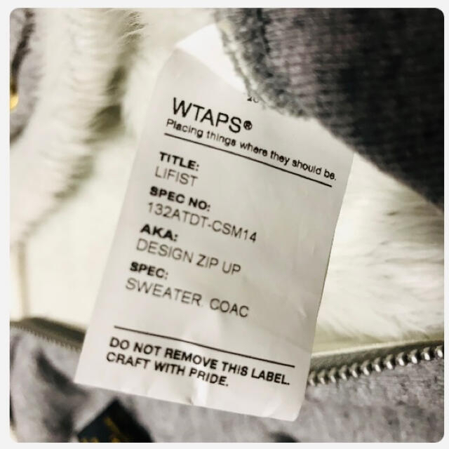 WTAPS ダブルタップス 窪塚洋介 着用 ファー ジップ パーカー