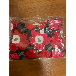 マリメッコ(marimekko)のマリメッコ　トートバッグ　ウニッコ　赤　黒(トートバッグ)