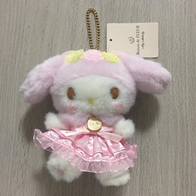 サンリオ(サンリオ)の新品 Maison de FLEUR マイメロディ マスコットチャーム エンタメ/ホビーのおもちゃ/ぬいぐるみ(キャラクターグッズ)の商品写真