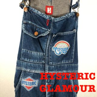 ヒステリックグラマー(HYSTERIC GLAMOUR)の【希少】９０s　ヒステリックグラマー　デニム　オーバーオール　サロペット(サロペット/オーバーオール)