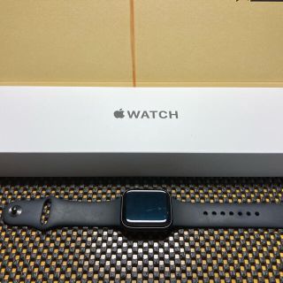 アップルウォッチ(Apple Watch)のApple Watch SE GPSモデル 40mmスペースグレイ(腕時計)