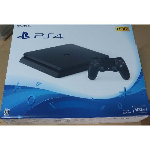 ☆美品 PS4 ジェット・ブラック 500GB (CUH-2100A） - 家庭用ゲーム機本体