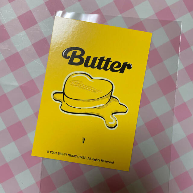 防弾少年団(BTS)(ボウダンショウネンダン)のBTS 防弾少年団   butter  カーディガン   トレカ　公式 エンタメ/ホビーのCD(K-POP/アジア)の商品写真