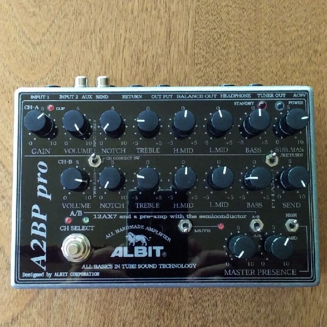 ALBIT A2BP pro ベースプリアンプ