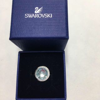 スワロフスキー(SWAROVSKI)の値下げしました　スワロフスキー　大きめサイズの　指輪(リング(指輪))