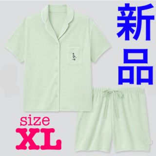 ユニクロ(UNIQLO)の【未使用】UNIQLO ピーナッツ エアリズムパイルパジャマ　スヌーピー(パジャマ)