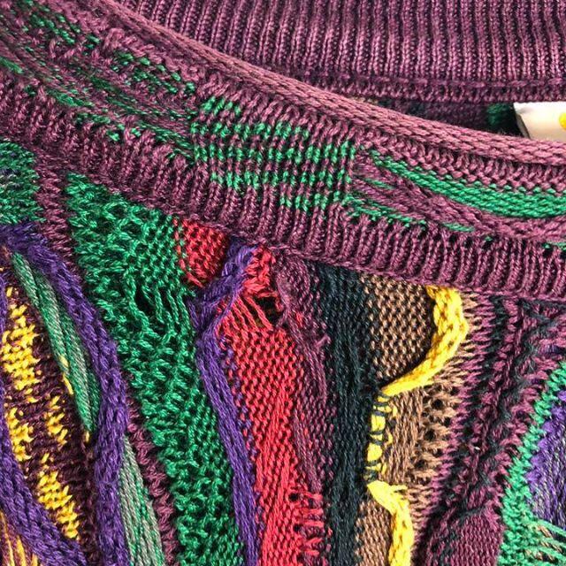 【激レア】coogi クージー 立体 編込み 3Dニット 即完売モデル 希少