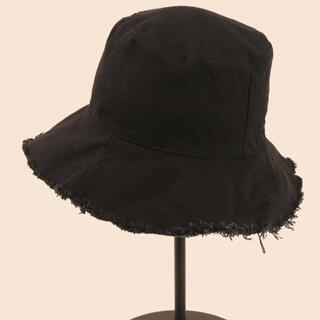バケットハット　帽子　黒　ブラック(ハット)