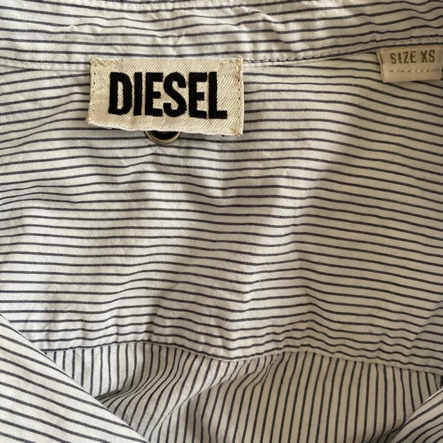 DIESEL(ディーゼル)のDiesel ストライプシャツ レディースのトップス(シャツ/ブラウス(長袖/七分))の商品写真