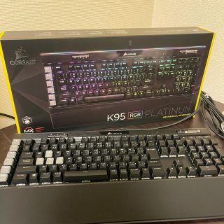 CORSAIR K95 RGB PLATINUM ゲーミング　キーボード(PC周辺機器)