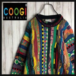 クージー(COOGI)の【激レア】coogi クージー 立体 編込み 3Dニット 即完売モデル 希少(ニット/セーター)