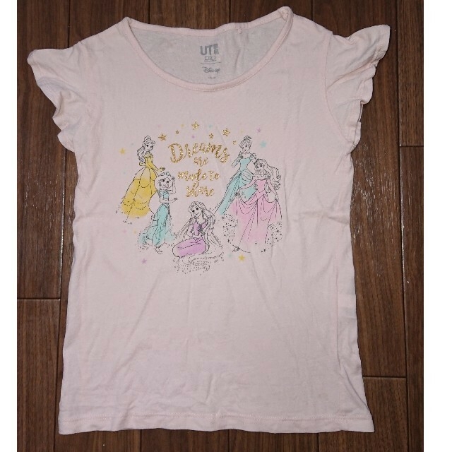 Disney(ディズニー)のディズニーTシャツ110まとめ売り キッズ/ベビー/マタニティのキッズ服女の子用(90cm~)(Tシャツ/カットソー)の商品写真