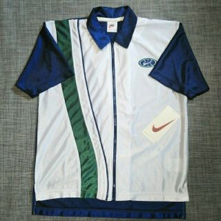 ナイキ(NIKE)のナイキ 90s 半袖 フルジップ ジャージ Sサイズ バスケットボール(ジャージ)